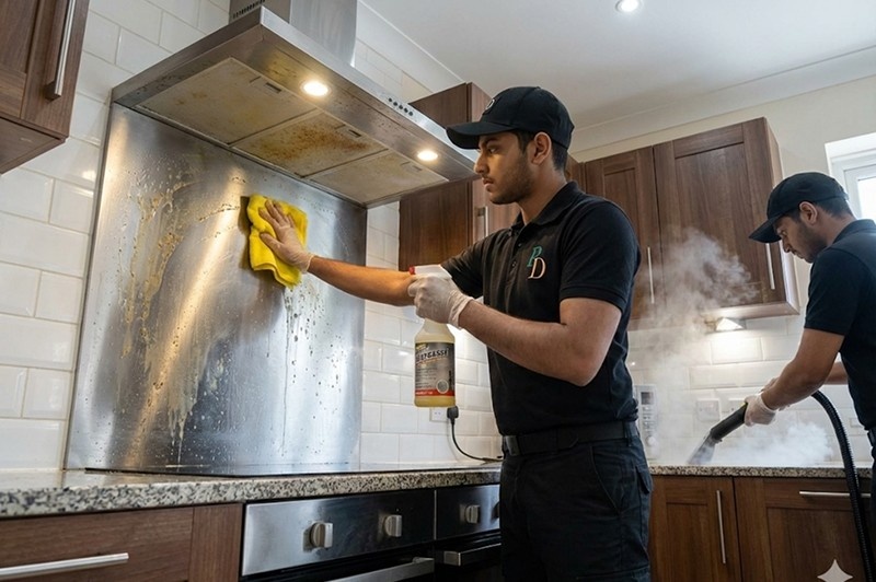 Kitchen Degreasing & Sanitizing