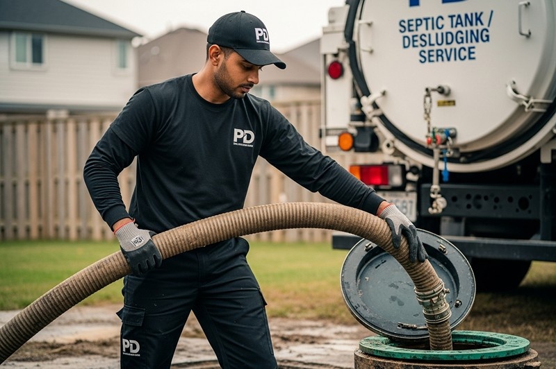 Septic Tank Cleaning / Desludging